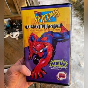Spider-Man: The Venom Saga VHS (1996) New World Entertainment! Animated TV Show!